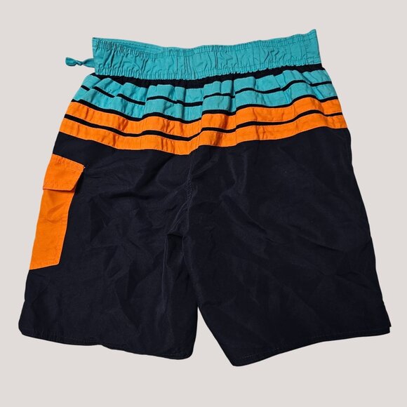 725 Originals Swim Shorts With Side Pocket & Drawstring Waist Boys Size 10 - Picture 2 of 3